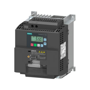 Variador de frecuencia Siemens serie SINAMICS V20, 0,37 kW, 400 V ac, 3 fases, 1,3 A, 0 → 550Hz, IP20, Modbus