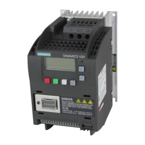 Variador de frecuencia Siemens serie SINAMICS V20, 1,1 kW, 400 V ac, 3 fases, 3,1 A, 0 → 550Hz, IP20, Modbus