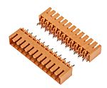 Conector macho para PCB Weidmüller serie OMNIMATE SL de 12 vías, 1 fila, paso 3.5mm, para soldar, Orificio Pasante