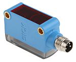 Fotocélula rectangular Sick, Sistema Reflex, alcance >6 m., salida PNP, Conector de M8 4 clavijas, IP67