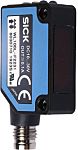 Fotocélula rectangular Sick, Sistema Supresión de Fondo, alcance 30 mm → 300 mm, salida PNP, Conector de M8 4