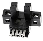 Fotocélula de horquilla Omron, Sistema Barrera de Luz, alcance 5 mm, salida NPN, Conector, IP50