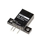 Fotocélula rectangular Omron, Sistema Reflex, alcance 5 mm, salida NPN, Conector no soldado, IP50