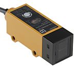 Fotocélula rectangular Omron, Sistema Reflex, alcance 300 mm, salida PNP, Cable de 3 hilos de 2 m., IP67