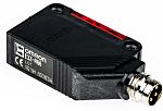Fotocélula rectangular Omron, Sistema Reflex, alcance 100 mm → 4 m, salida NPN, Conector de M8 4 clavijas, IP69K