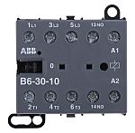 Contactor ABB B6 B de 3 polos, 3 NA, 9 A, bobina 230 V ac, 4 kW