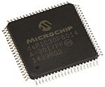 Procesador de señal digital DSPIC30F6014A-30I/PF, 30MIPS 16bit 8,192 kB RAM, 4,096 kB, 144 kB Flash, TQFP 80 pines 16 x