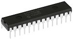 Procesador de señal digital DSPIC33FJ16GS502-I/SP, 50MIPS 16bit 2 kB RAM, 16 kB Flash, SPDIP 28 pines 8 x 10 bits ADC,