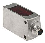 Fotocélula rectangular Sick, Sistema Reflex, alcance 4 m, salida PNP, Conector de M8 3 clavijas, IP69K