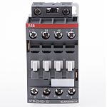 Contactor ABB AF16 AF de 4 polos, 2 NA + 2 NC, 30 A, bobina 230 V ac, 7.5 kW
