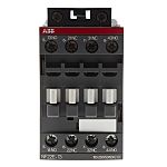 Relé de contactor ABB Gama AF NF de 4 polos, 2 NA + 2 NC, 6 A, bobina 230 V ac / dc
