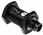 Fotocélula de cuerpo cilíndrico Omron, Sistema Difuso, alcance 100 mm, salida PNP, Conector de M12 4 clavijas, IP67,