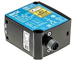 Sensor de distancia rectangular Sick, Sistema Supresión de Fondo, alcance 200 mm → 10 m., salida PNP, Conector
