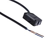 Fotocélula rectangular Omron, Sistema Barrera de Luz, alcance 60 m, salida NPN, Cable de 2/3 hilos de 2 m, IP67