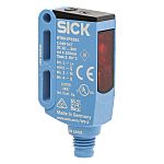 Fotocélula rectangular Sick, Sistema Supresión de Fondo, alcance 20 mm → 350 mm, salida PNP, Conector de M8 4