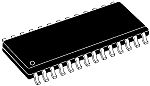 Procesador de señal digital DSPIC33FJ32GP202-I/SO, 40MIPS 16bit 2 kB RAM, 32 kB Flash, SOIC 28 pines 10 x 10/12 bits