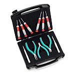 Kit de herramientas Weller Erem, Maletín de 11 piezas para ESD, contiene Alicates de corte, alicates, destornillador,