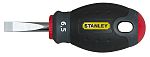 Destornillador Stanley, para trabajos en espacio limitado, punta plana 6,5 mm, hoja de 30 mm