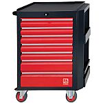 Kit de herramientas RS PRO, Carro de 240 piezas para Mantenimiento, contiene Alicates de corte, limas, llaves