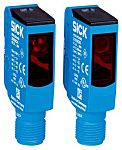 Fotocélula rectangular Sick, Sistema Barrera de Luz, alcance 0 → 10 m, salida PNP, Conector de M12 4 clavijas,