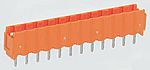 Conector macho para PCB Weidmuller serie OMNIMATE SL de 3 vías, 1 fila, paso 5.08mm, para soldar, Orificio Pasante