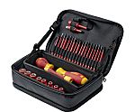 Kit de herramientas Wiha Tools, Bolsa de 32 piezas para Técnicos, contiene Cabeza hexagonal, Philips