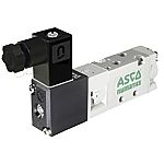 Electroválvula neumática EMERSON – ASCO, Serie 519, Rosca M5 Métrico, Función 5/2, Solenoide/Piloto, Colector, 175l/min