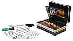 Kit de herramientas Bernstein, Maletín de 75 piezas para Mantenimiento, contiene Alicates de corte, llaves hexagonales,