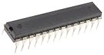 Procesador de señal digital DSPIC33FJ128MC802-E/SP, 40MHZ 16bit 16 kB RAM, 128 kB Flash, SPDIP 28 pines 6x12bit ADC,