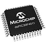 Procesador de señal digital dsPIC30F4011-30I/PT, 30MIPS 16bit 2,048 kB RAM, 1,024 kB, 48 kB Flash, TQFP 44 pines 9 x 10