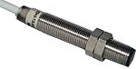 Fotocélula de cuerpo cilíndrico Omron, Sistema Difuso, alcance 100 mm, salida PNP, Precableado, IP67