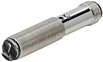 Fotocélula de cuerpo cilíndrico Omron, Sistema Reflex, alcance 2 m, salida PNP, Conector Cableado M12, IP67