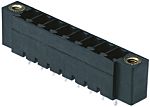 Conector macho para PCB Weidmuller serie OMNIMATE SC de 3 vías, 1 fila, paso 3.81mm, para soldar, Orificio Pasante