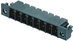 Conector macho para PCB Ángulo de 90° Weidmuller serie OMNIMATE SC de 2 vías, 1 fila, paso 3.81mm, para soldar,