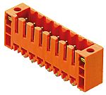 Conector macho para PCB Weidmuller serie OMNIMATE SL de 8 vías, 1 fila, paso 3.5mm, para soldar, Orificio Pasante