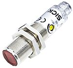 Fotocélula de cuerpo cilíndrico Sick, Sistema Reflex, alcance 50 mm → 3,7 m, salida NPN, Conector de M12 4