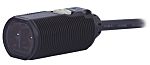 Fotocélula de cuerpo cilíndrico Omron, Sistema Reflex, alcance 0 → 500 mm, salida PNP, Precableado, IP67, IP69K