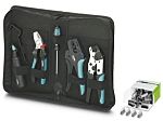 Kit de herramientas Phoenix Contact de 6 piezas para Crimpado, contiene Alicates de corte, alicates, destornillador,