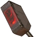 Fotocélula rectangular Omron, Sistema Barrera de Luz, alcance 15 m, salida NPN, Conector M8, IP67
