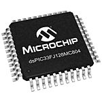 Procesador de señal digital DSPIC33FJ128MC804-E/PT, 40MHZ 16bit 16 kB RAM, 128 kB Flash, TQFP 44 pines 1 (9 x 12 bits)