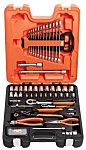 Kit de herramientas Bahco de 81 piezas para Electromecánica, contiene Puntas, carraca, vasos, llaves