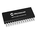Procesador de señal digital dsPIC33EV32GM102-I/SO, 25MHZ 16bit 4 kB RAM, 32 kB Flash, SOIC 28 pines 1 (11 x 10/12 bits)