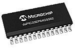 Procesador de señal digital DSPIC33EP64GS502-I/SO, 1MHZ 16bit 8 kB RAM, 64 kB EEPROM, SRAM, SOIC 28 pines 12 x 12 bits,