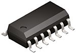 Amplificador operacional MCP6024-E/SL Precisión, 2,5 → 5,5 V 10MHZ SOIC, 14 pines, Entrada / salida Rail-to-Rail