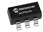 Amplificadores operacionales MCP6C04T-050E/CHY, 2→ 5,5 V. 500kHz Balancín SOT-23, 6 pines 6000 MHz