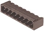 Conector macho para PCB Ángulo de 90° Weidmuller serie OMNIMATE SL de 2 vías, 1 fila, paso 5.08mm, para soldar,