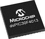 Procesador de señal digital DSPIC30F4013-20I/ML, 40MHZ 16bit 2,048 kB RAM, 48 kB Flash, QFN 44 pines 1 (13 x 12 bits)
