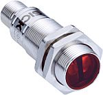 Fotocélula de cuerpo cilíndrico Sick Retroreflective, alcance 60 mm → 6 m., salida PNP, Conector de M12 4