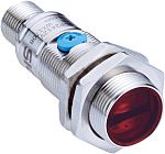 Fotocélula de cuerpo cilíndrico Sick Diffuse, alcance 10 mm → 400 mm, salida NPN, Conector de M12 4 clavijas,