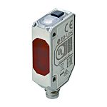 Fotocélula compacta Omron Difusión con supresión de fondo, alcance 10 mm → 200 mm, salida NPN, Conector M8,